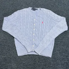 ラルフローレン スポーツ ケーブル編み ニット カーディガン