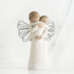 ウィローツリー天使像 Angel's Embrace - 天使の祝福 13cm 幼子 | おしゃれ 置物 彫刻 人形 インテリア スーザン･ローディ 正規輸入品