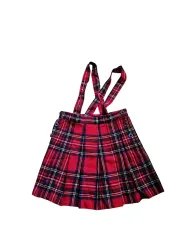 ポロ Ralph Lauren(ラルフローレン) チェック サスペンダー ワンピース 100 状態良好