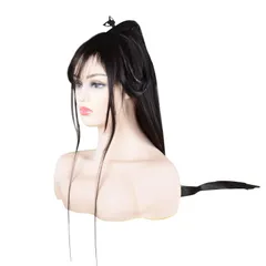 花魁髷(ウィッグ) 単品　ライトブラウン Amazon.co.jp: 花魁 ウィッグ 髷 ライトブラウン ヘアピース 髪
