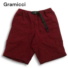 Gramicci グラミチ 秋冬★ ウール混 ネップ ストレッチ クライミング ショート パンツ Sz.S メンズ アウトドア