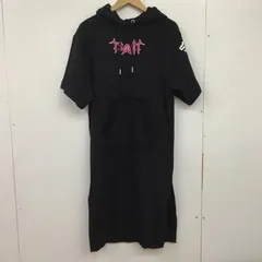 DIESEL ディーゼル ワンピース ロングスカート 半袖ロングワンピース スウェットワンピース パーカー