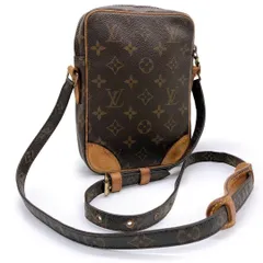 ルイヴィトン M45266 ダヌーブ ショルダーバッグ モノグラム ブラウン レザー LOUIS VUITTON