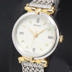稼働】SEIKO 青針 ローマン ブレスレット 電池交換済 1F20-0A40 - メルカリ
