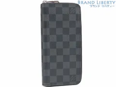 【ほぼ新品】ルイヴィトン　LOUIS VUITTON　ダミエグラフィット　ジッピーウォレット ヴェルティカル　ラウンドファスナー長財布　ブラック　N63095