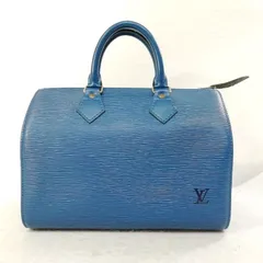 【中古】LOUIS VUITTON　エピ　スピーディ25 M43015 ハンドバッグ トレドブルー