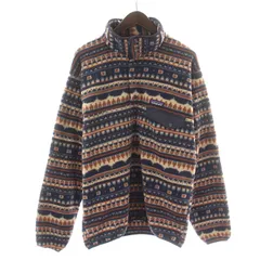 古着 パタゴニア Patagonia SYNCHILLA シンチラ スナップT 25450FA16 総柄 ハーフスナップ フリースプルオーバー メンズXL相当 /eaa455407 古着 16年製 パタゴニア Patagonia SYNCHILLA シンチラ スナップ
