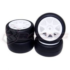 ▲KIT M4,MINI MG用ラバータイヤセット（4P）,3レーシングSAK-MG20（ゆうパケット）