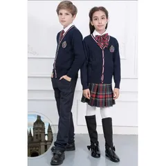 キッズ 制服 カーディガン 上下セット 男の子 卒業式 入学式 スーツ フォーマル ジュニア 卒服 170cm ネクタイ おしゃれ 上品 上着 シャツ 無地 dt219f0