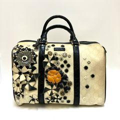 ＊GUCCI＊グッチ ボストンバッグ 希少 フローラル アップリケ ボストンバッグ 197395 現状渡し レア＃