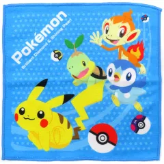 【中古】タオル・手ぬぐい 集合 マイクロファイバークロス 「Switchソフト ポケットモンスター ブリリアントダイヤモンド/シャイニングパール」 ヤマダホールディングス購入特典