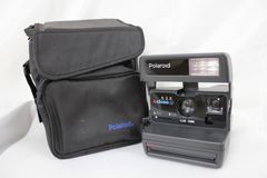 【返品保証】 ポラロイド Polaroid 636 Closeup ソフトケース付き ポラロイドカメラ  M6325