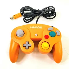 美品 任天堂 GC GAMECUBE コントローラー オレンジ 後期型 DOL-003 ゲームキューブ