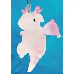 【中古】キーホルダー パール・ピンク 「プチドラゴン マスコットボールチェーン」