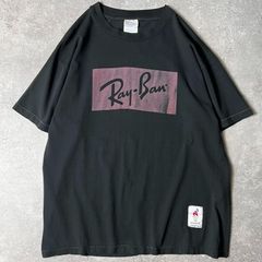 90s00s Hanes Ray-Ban プリントロゴTシャツ ビンテージ - メルカリ