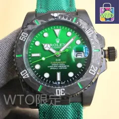 【今日WTO】ROLEX ロレックス DIWサブマリーナーパラキート 特別カスタム炭素繊維ベゼル搭載-WTO輸入2-HG51