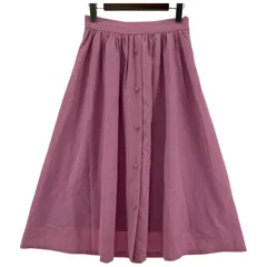 Couture brooch クチュールブローチ フレアスカート size38/ピンク