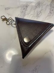 合皮×着物布 コインケース