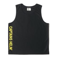 【美品】Captains Helm Tokyo キャプテンズヘルム サイズ:L / 24SS ダブルメッシュ テック タンクトップ (DOUBLE MESH TECH TANK-TOP) / ブラック 黒 / トップス カットソー【メンズ】【中古】