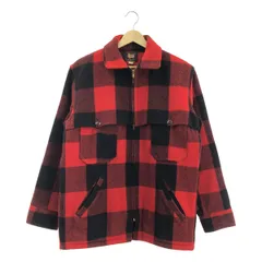 Woolrich ウールリッチ ウールジャケット 赤黒 XL USA製 ウールリッチ ウール ジャケット（レッドxブラック）/Woolrich