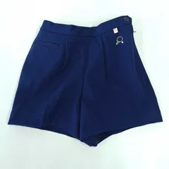 バタフライ タマス ステッチ セブンショーツ 卓球 ウェア ハーフパンツ SS ネイビー レディース Butterfly ジュニア