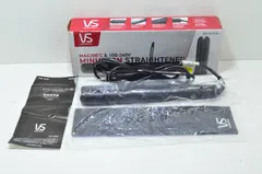 【送料無料】 ヴィダルサスーン Vidal Sassoon VSI-1019/KJ マイナスイオン ストレートアイロン 海外対応 200℃ VS