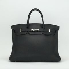 エルメス HERMES バーキン40 バーキン 40 バッグ トートバッグ トゴ ノワール ブラック 黒 シルバー金具