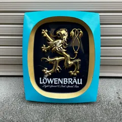 LÖWENBRÄU（レーベンブロイ）ライトサイン 1980