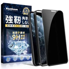【覗き見防止】iPhone 11 Pro/X/Xs ガラスフィルム プライバシー防止 180°覗き見防止 日本旭硝子素材 業界最高の硬度9H 飛散防止 指紋防止 油汚れ防止 気泡ゼロ 自動吸着 強化ガラス ガイド粋付き アイフォン11 Pro/Xs/X 覗 1