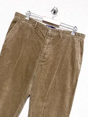 【Polo RALPH LAUREN】90s コーデュロイパンツ 38/32 太畝 ポロラルフローレン ビックサイズ 古着
