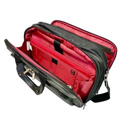 【中古美品】samsonite サムソナイト ビジネスバッグ メンズバッグ ブラック 2way 裏地レッド　 45×33×17cm(実測値) バッグ