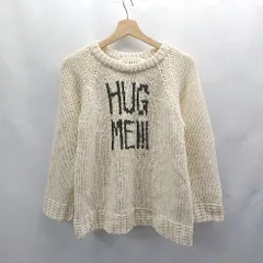 ◇ ⊇ Ray BEAMS レイ ビームス ローゲージ 長袖 ニット サイズ表記なし アイボリー レディース E  【1503060038994】