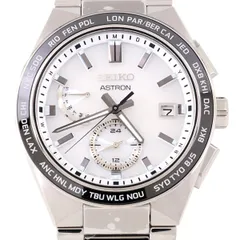 ｍ*ｍ様 【美品】SEIKO セイコー　アストロン シルバー　8B63 希少】セイコー アストロン SBXY001 8B63–0AZ0 セイコー創業140周年