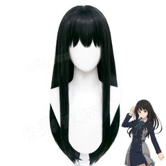 リコリス リコイル 井ノ上たきな コスプレ ウィッグ
