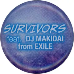 【中古】バッジ・ピンズ EXILE THE SECOND(SURVIVORS feat. DJ MAKIDAI from EXILE) 缶バッジ 「EXILE THE SECOND PERFECT LIVE 2012-2020」