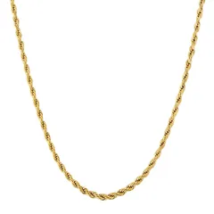 IDNA 金メッキ チェーンネックレス10k(42gram)55cm