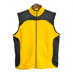 OLD NAVY オールドネイビー フリースベスト イエロー (メンズ XL) 中古 古着 S8463