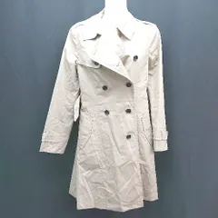 ◇ ◎ Perfect Suit FActory 秋冬 シンプル 綺麗め ビジネス カジュアル 長袖 トレンチコート サイズ52 ベージュ メンズ E  【1307260037715】のサムネイル