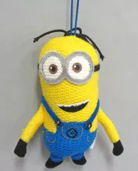 【中古】キーホルダー・マスコット(キャラクター) ケビン 編みぐるみマスコット 「ミニオンズ」