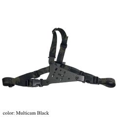 90-SPEC: LCM "LightWeight Chest Mount" ライトウェイトチェストマウント ストラップ色: マルチカムブラック