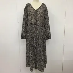 PAGEBOY ページボーイ ワンピース ロングスカート PB870120AL 長袖ロングワンピース 前開きロングワンピース フレアスカート