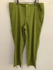 Q7444コ　RosePeche  ミント配合ｃool スリム美脚パンツ　ピスタチオ　4<!-利用不可文字-!>