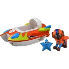 【新品・送料無料】パウ・パトロール ベーシックビークル (フィギュア付き)ズーマ マリンダック