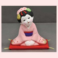 お多福さん置物 高さ約20㌢ - メルカリ
