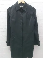 ◇ NATURAL BEAUTY BASIC ナチュラルビューティーベーシック ベルト付き 長袖 ライナー付き トレンチ コート L ブラック *  【1002799159784】