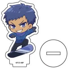 【中古】アクリルスタンド・アクリルパネル 青峰大輝 「アクリルぷちスタンド 黒子のバスケ 13.冬休みver. ミニキャライラスト」