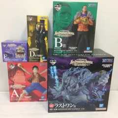 一番くじ ワンピース The Greatest Battle 偉大なる航路へ A賞～D賞/ラストワン賞 合計5点 セット ※外箱ダメージあり 未使用品 smop086474