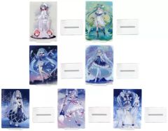 [중고] 아크릴 스탠드 아크릴 패널 전 7 종 세트 아크릴 스탠드 [이치 반 쿠지 유키 미쿠 ~ SNOW MIKU ~ Third Season] J 상