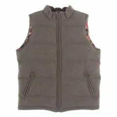 Paul Smith ポール・スミス ベスト PC-ND-42597 COLLECTION コレクション 裏地果物総柄 ウール ダウンベスト ライトブラウン系 マルチカラー系 L【中古】のサムネイル