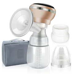 LARUTAN 電動搾乳機(V5タイプ(さく乳器本体一式【哺乳瓶アタッチメント付き】)(ピンク))